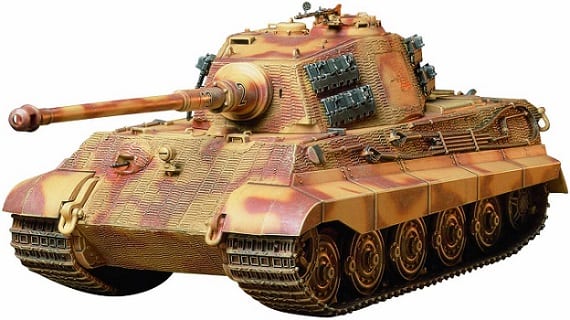 King-Tigre-Tourelle-Henschel-Tamiya