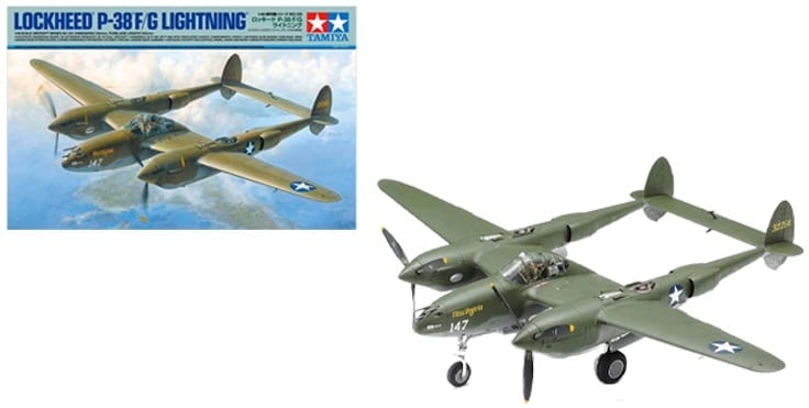Lockheed-P-38 FG-Lightning-Tamiya