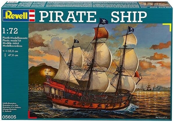 maquette-bateau-pirate-Bismark-Revell