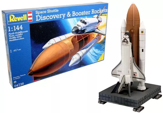 Maquette-Space-Shuttle-Discovery-Booster