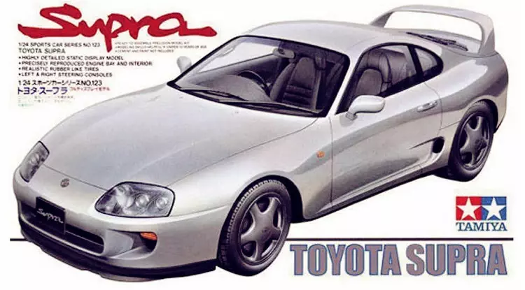 Maquette-Toyota-Supra-Tamiya