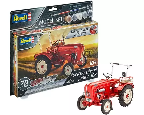 Model-Set-Tracteur-Porsche-Junior-108-Revell