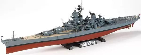 maquette-cuirasse-USS-Missouri-Tamiya