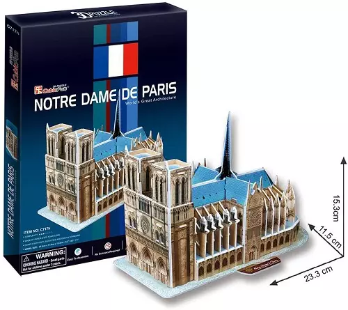 CubicFun-Puzzle-3D-Notre-Dame-de-Paris-Construction-France