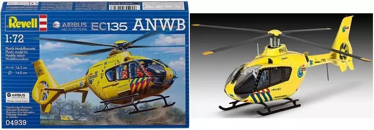 maquette-Airbus-EC135-ANWB-Revell