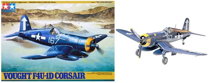maquette-Corsair-F4U-1D-Tamiya