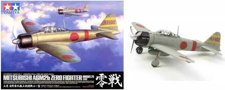 maquette-Mitsubishi-A6m2b-Zero-Tamiya
