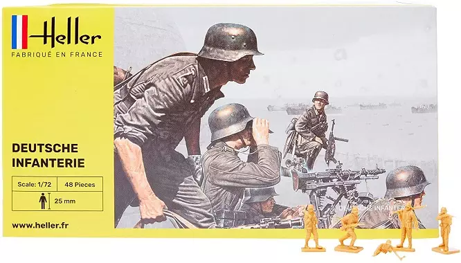 maquette-figurines-infanterie-allemande-Heller