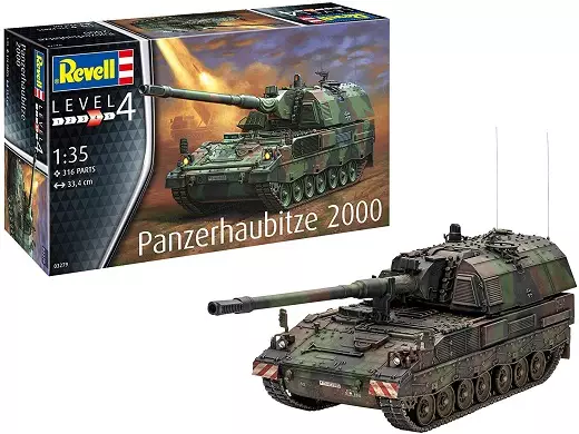maquette-tank-Panzerhaubitze-2000-Revell