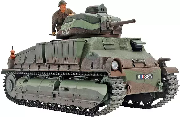 maquette-tank-Somua-S35-Tamiya