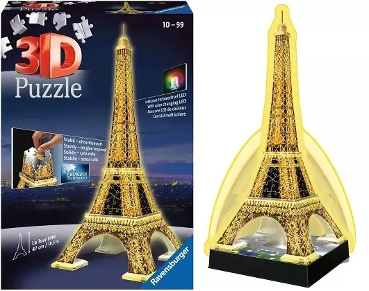 puzzle-3D-Ravensburger-Tour-Eiffel-illuminee